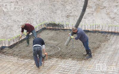 Бетонные полы - Бетонная стяжка для пола