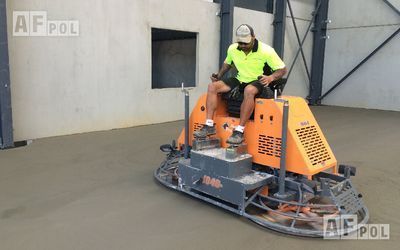 Бетонные полы - Затирка бетонных полов