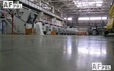 Бетонные полы - Бетонные полы с топпингом